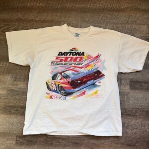 Nascar Y2K Daytona 500 2003 Winston Cup
Vintage T-shirt White Size XL